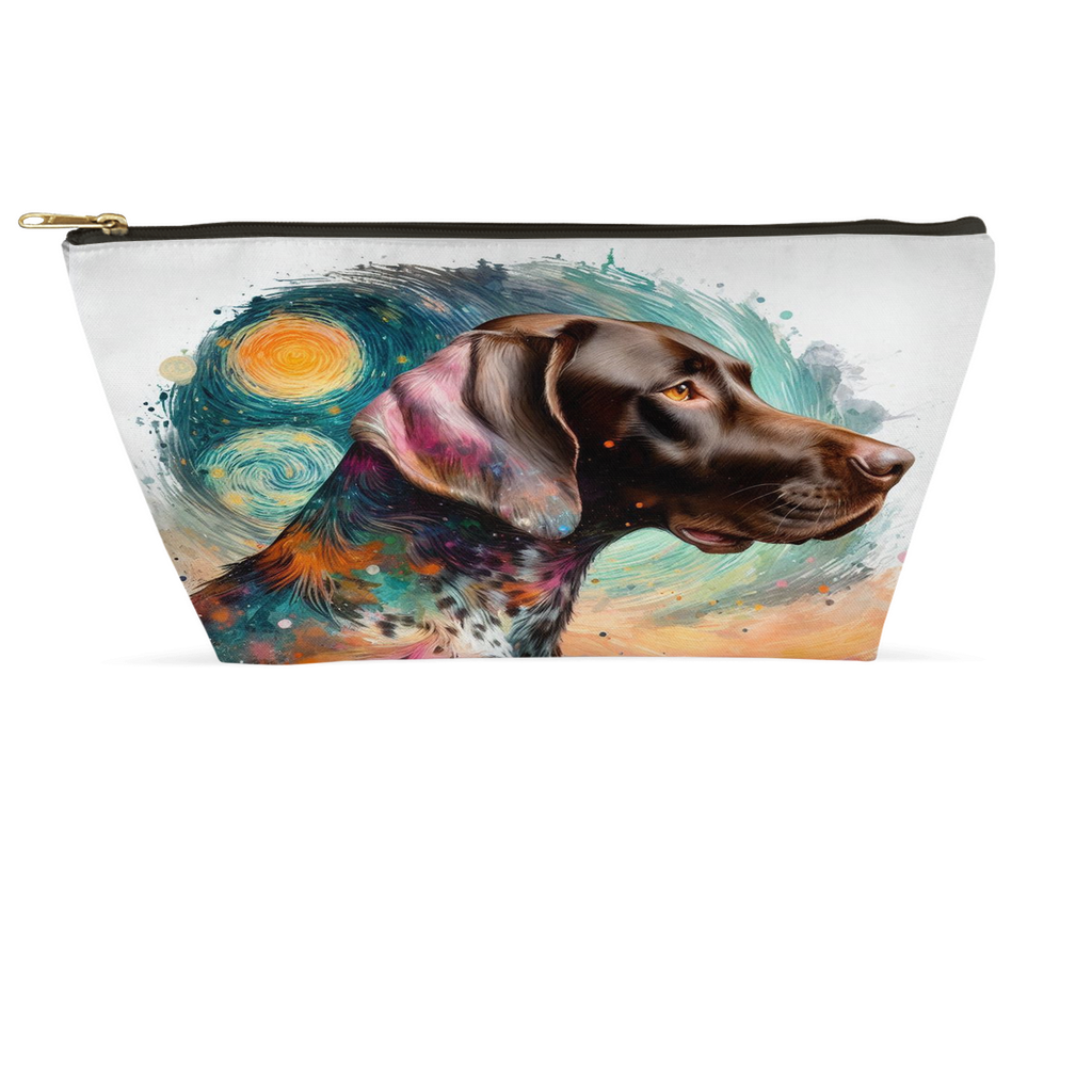 Accessory Pouches - Unlock the Mysteries of the Universe with Every Zip: The Accessory Pouch Featuring a Philosophical GSP