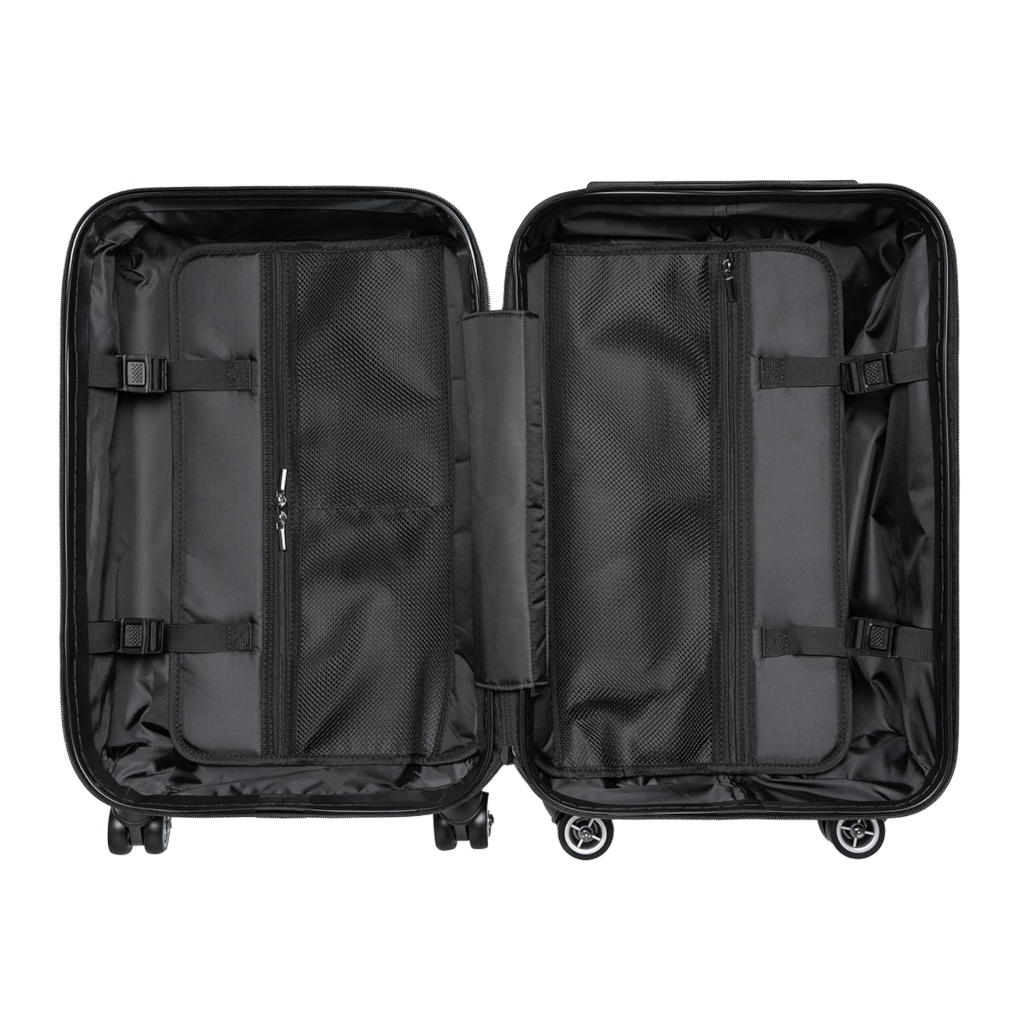 Ah, the quintessential suitcase for the discerning traveler: the “Village Idiot Deluxe.”