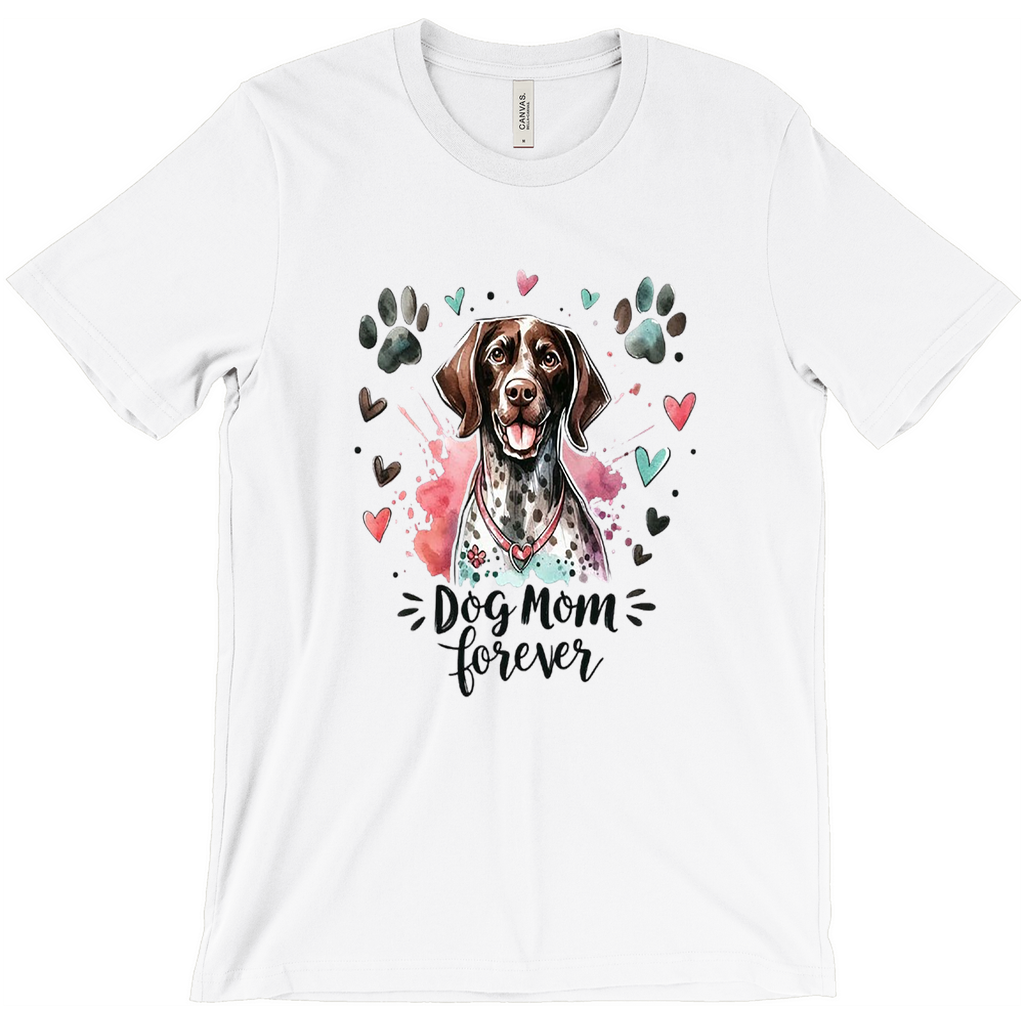 T-Shirt - Dog Mom Forever Print
