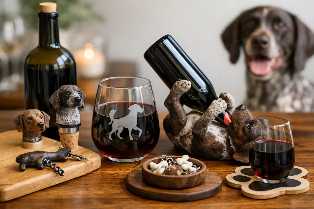 Funny Wine Gifts for Dog Owners Who Love GSPs