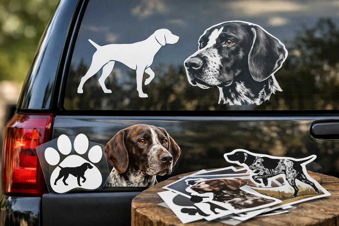 Best German Shorthaired Pointer Decals for GSP Fans