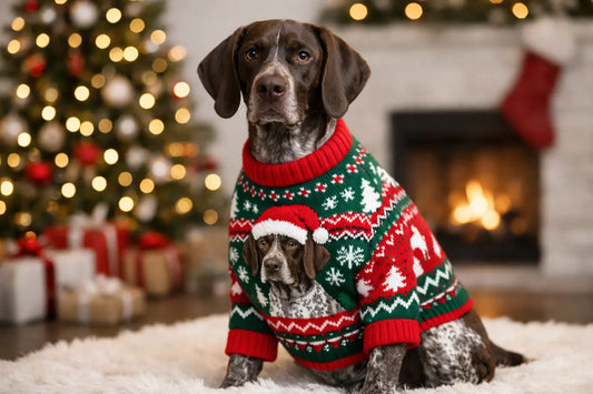German Shorthaired Pointer Ugly Christmas Sweater
