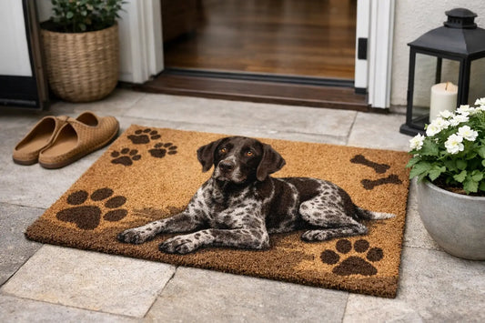 German Shorthaired Pointer Welcome Mat Ideas
