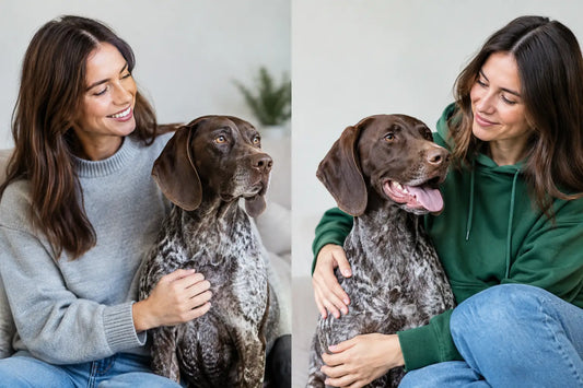 GSP Sweaters Versus Hoodies for Dog People