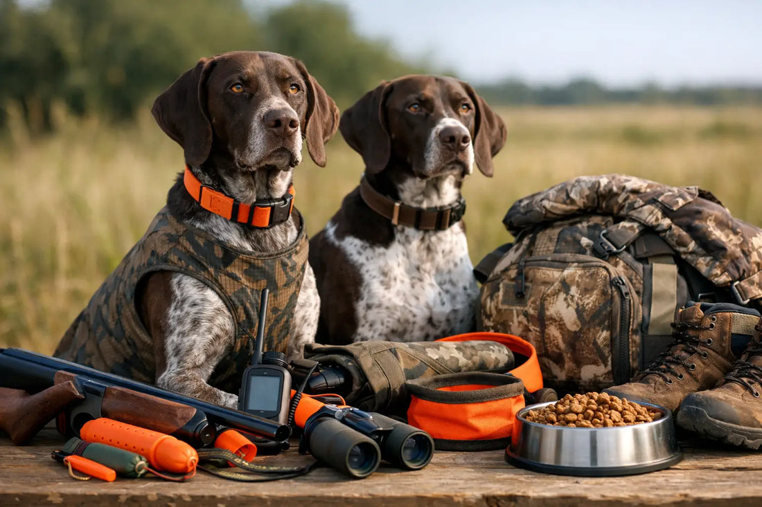 Sporting Dog Essentials for Your GSP Pack