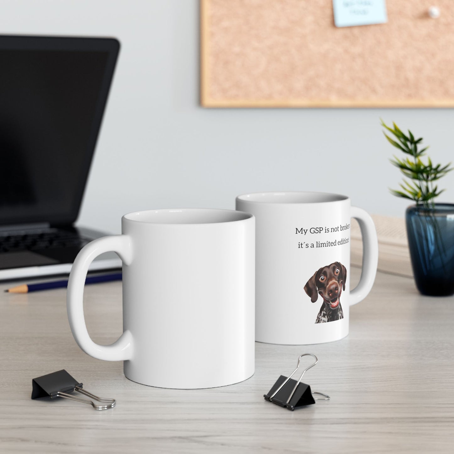 Introducing our "limited edition" German Shorthaired Pointer mug